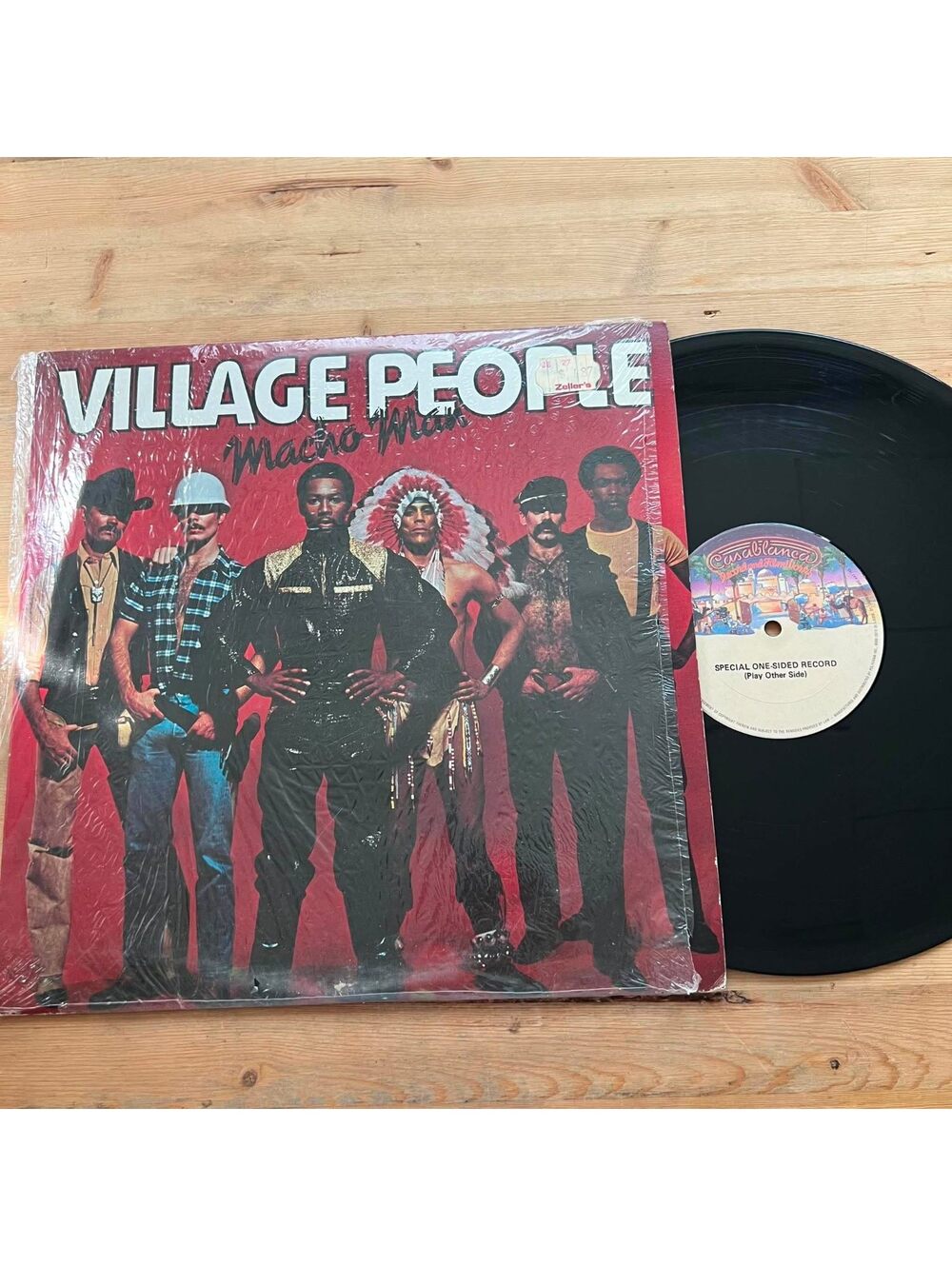 Village People - Macho Man 33rpm VG+ VR20